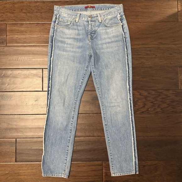 7 For All Mankind Denim - 2/40 Seven for all Mankind Straight Leg Jeans - Women’s 26
